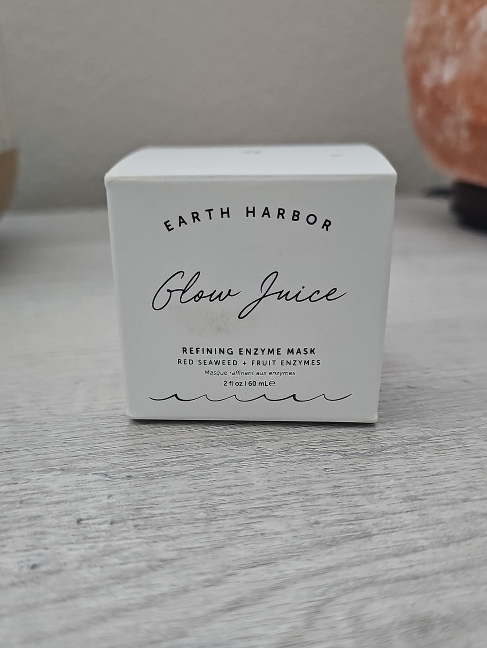 Earth Harbor Glow Juice Refining Enzyme Gel Mask AHA BHA 2 oz NIB